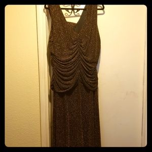 Ruched Evening Dress